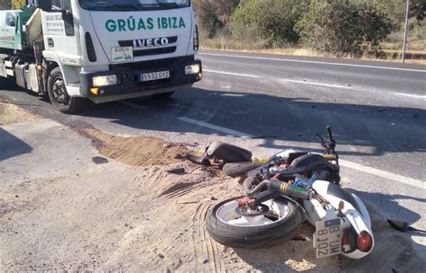 Motorista Herido De Gravedad En La Carretera De Sant Josep La Voz De