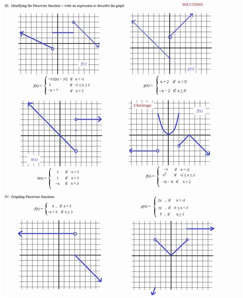 20 Worksheet Piecewise Functions Answer Key Worksheets Decoomo