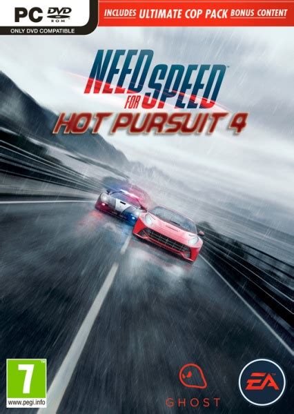 Need for Speed Hot Pursuit 4 PC Box Art Cover by Sonic Dash DX