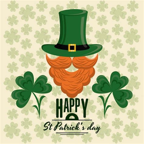 Premium Vector Saint Patricks Day Card