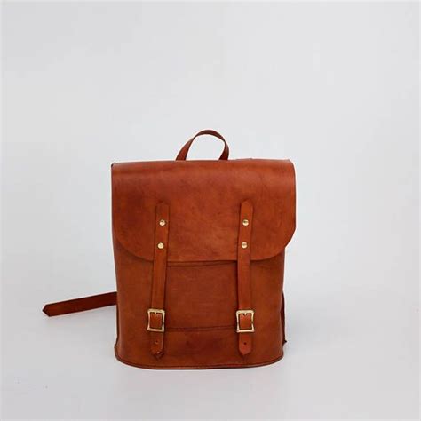 by Tamilok Tamilokok on 7 | Brown leather backpack, Women leather ...