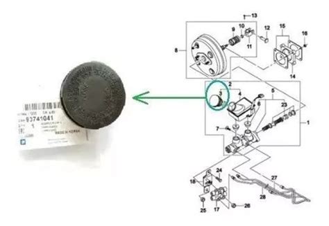 Tapon Deposito Liquido Frenos Matiz 2005 2015 Orig Gm Parts