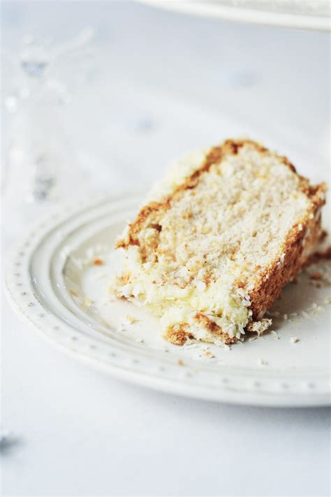 Coconut Snow Angel Cake {Gluten-free, Paleo, Sugar-free} - Wallflower