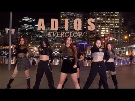 Kpop In Public Everglow Adios Dance Cover Youtube