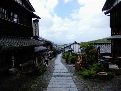 Magome Juku Et Tsumago Juku Villages Stations Sur Lancienne Route De