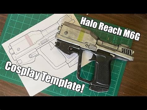 How to Make a Cosplay Template in Adobe Illustrator - Halo Reach Magnum ...