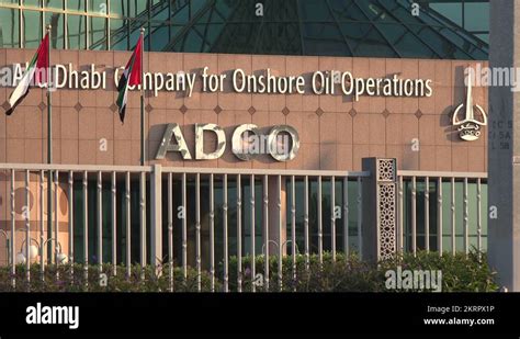 Abu Dhabi Company For Onshore Oil Operations Stock Videos Footage