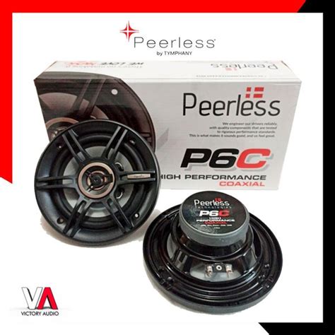 Jual Speaker Coaxial Way Peerless P C Inch Mid Bass Built In