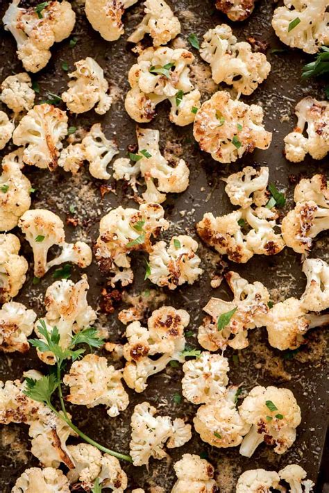 Parmesan Roasted Cauliflower The Recipe Critic