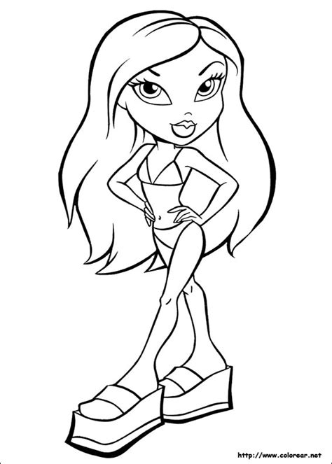 Dibujos Para Colorear De Bratz