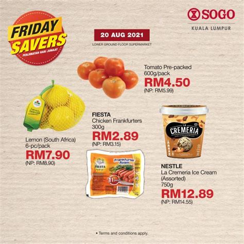 Aug Sogo Supermarket Friday Savers Promotion Everydayonsales