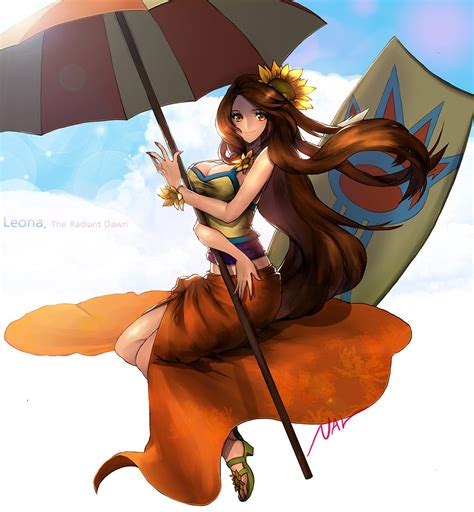 Gaming Frenzy Photo Leona League Of Legends X League Mai Waifu