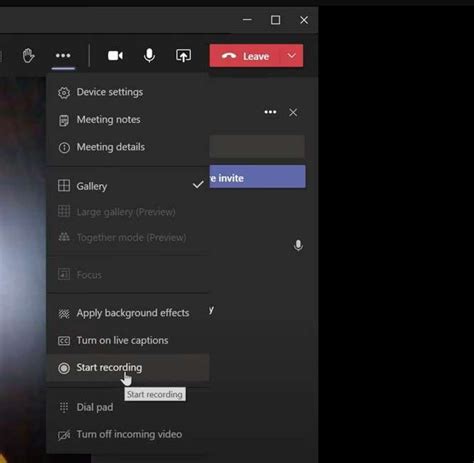 How To Record Microsoft Teams Meeting A Step Guide