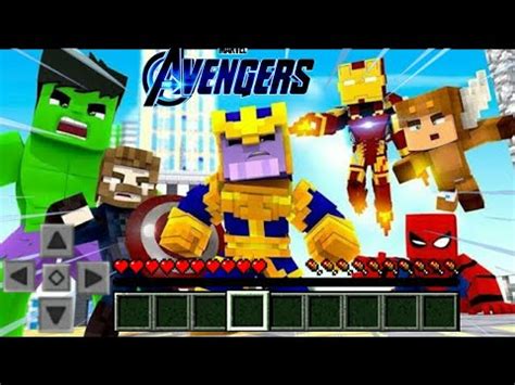 SAIU NOVO MELHOR ADDON MOD DOS VINGADORES PARA MINECRAFT PE