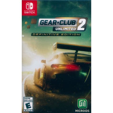 Nintendo 任天堂 NS Switch極速俱樂部無限 2 終極版 Gear Club Unlimited 2 Definitive