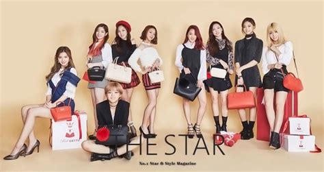 Twice Model For The Star Magazine Daily Korean Celebrity Pictures