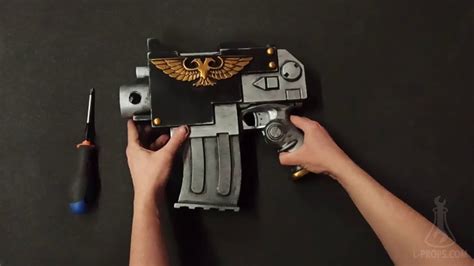 Nerf Bolt Pistol From Warhammer 40000 Youtube