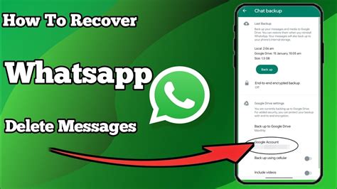 Whatsapp Ka Data Recover Kese Karen How To Recover Whatsapp Chats And