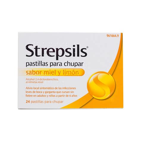 Strepsils Miel Y Lim N Pastillas