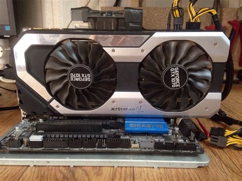 Ремонт видеокарты Palit GTX1070 JetStream после майнинга | Пикабу