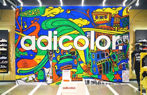 Interactive Graffiti Coloring Live Murals For Adidas At Finish Line