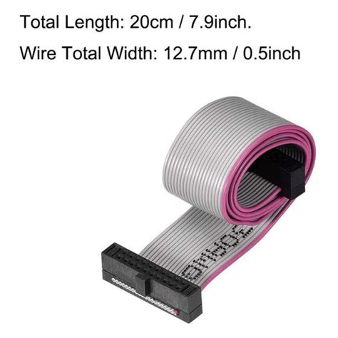 Idc Wire Pin Flat Ribbon Cable Mm Ecocables