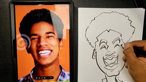 Beginner Caricature Tutorial - YouTube