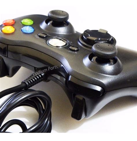 Controle Fio Xbox 360 E Pc Slim Joystick Original Feir R 69 96