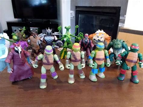 Teenage Mutant Ninja Turtles Villains Action Figures Lot Of