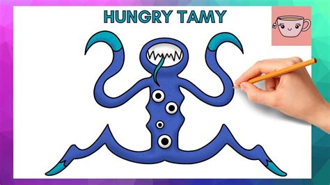 How To Draw Hungry Tamy Garten Of Banban 4 Easy Step By Step