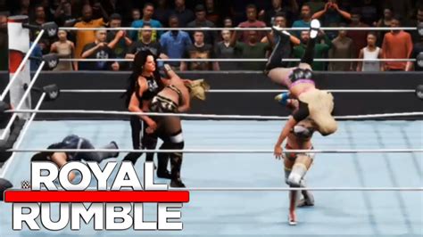 WWE 2K20 30 WOMAN ROYAL RUMBLE MATCH ROYAL RUMBLE 2020 YouTube