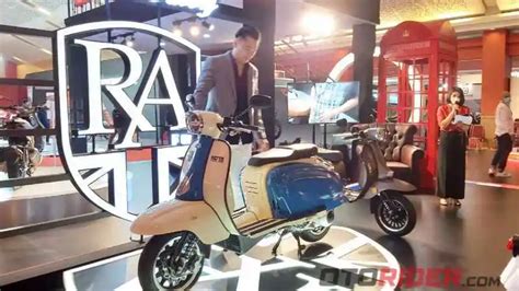 Dua Skuter Baru Royal Alloy Gp S Dan Tg S Siap Lawan Vespa