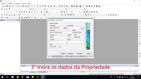 Georreferenciamento No Datageosis Criando O Projeto Youtube