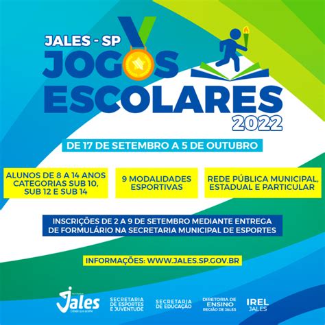 Jogos Escolares V O Ser Realizados Entre Os Dias De Setembro E