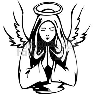 Angel Praying Clipart | Free download on ClipArtMag