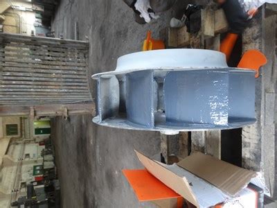 Belzona Provides Erosion Protection On Exhaust Fan