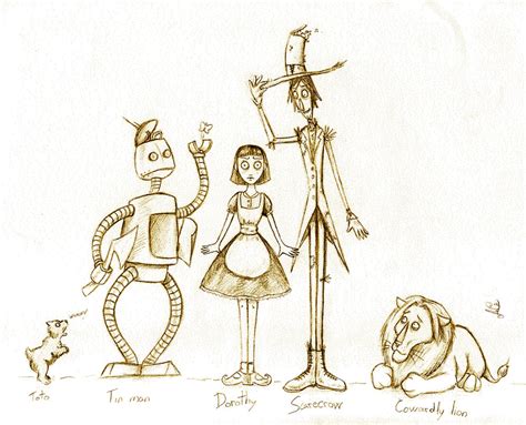 Wizard of Oz--Characters by HanHan on DeviantArt