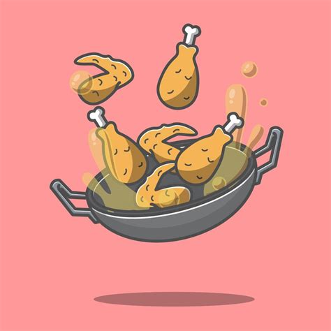 Fry Chicken Clipart