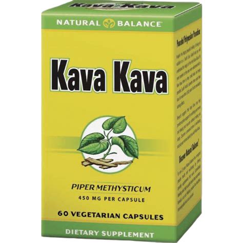 Natural Balance Kava Kava 450 Mg 60 Capsules