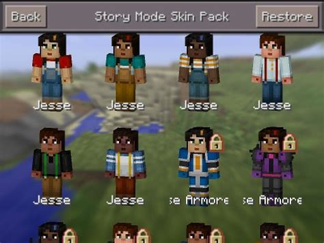 Minecraft Story Mode Skin Pack Minecraft Amino