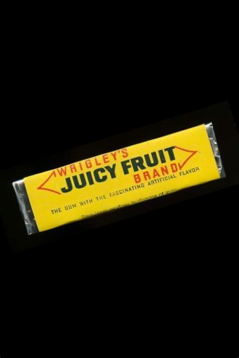 What Flavor Is Juicy Fruit Gum? | Juicy fruit gum, Juicy fruit, Fruit gums