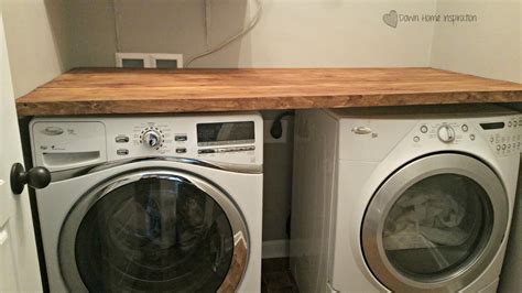 Countertop Over Washing Machine How I Built A Freestanding Counter