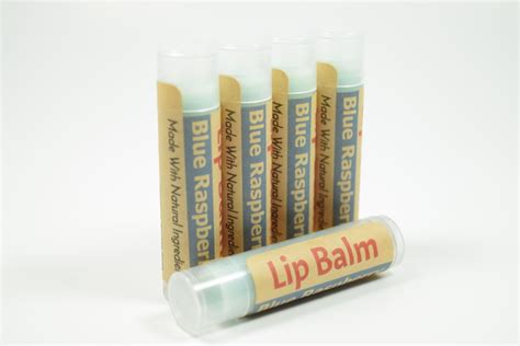 Blue Raspberry Lip Balm All Natural Lip Balms Made With Etsy