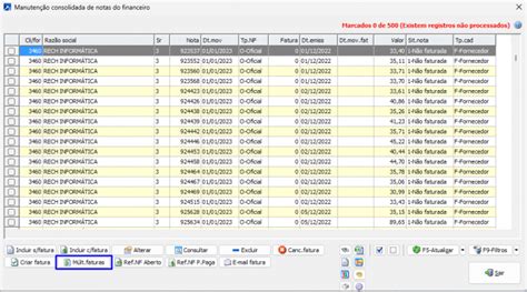 Múltiplas Faturas No Módulo De Controle Financeiro Blog