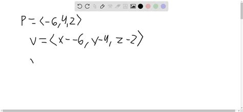 SOLVED:Terminal Point of a Vector If the vector v has initial point P, what is its terminal ...