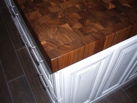 End Grain Wood Countertops