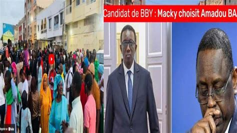 Amadou Ba D Sign Candidat De Benno Ans Grosse Ambiance