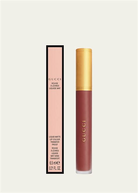 Gucci Rouge A Levres Liquid Matte Lipstick 203 Mildred Rosewood