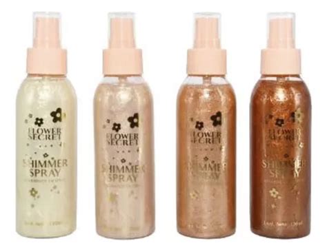 Pack 4 Spray Iluminador Para Cuerpo Rostro 120ml Nude Cuotas sin interés