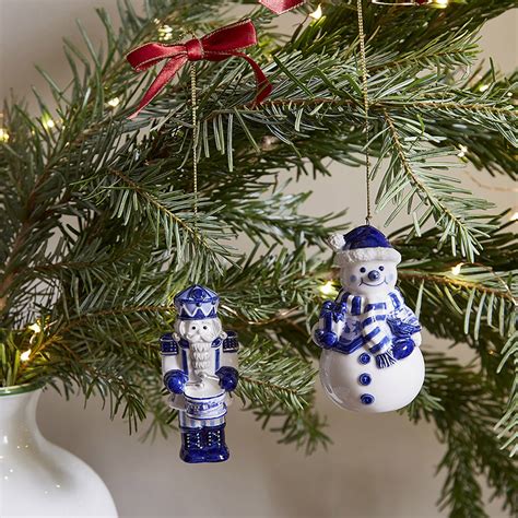 Blue Italian Nutcracker Ornament